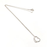 TIFFANY&Co. Necklace Open heart Elsa Peretti Silver925 Silver Women Second hand