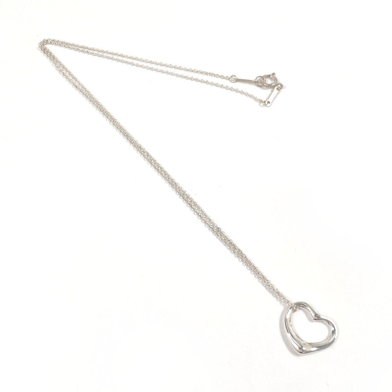 TIFFANY&Co. Necklace Open heart Elsa Peretti Silver925 Silver Women Second hand