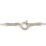 TIFFANY&Co. Necklace Open heart Elsa Peretti Silver925 Silver Women Second hand