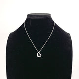 TIFFANY&Co. Necklace Open heart Elsa Peretti Silver925 Silver Women Second hand