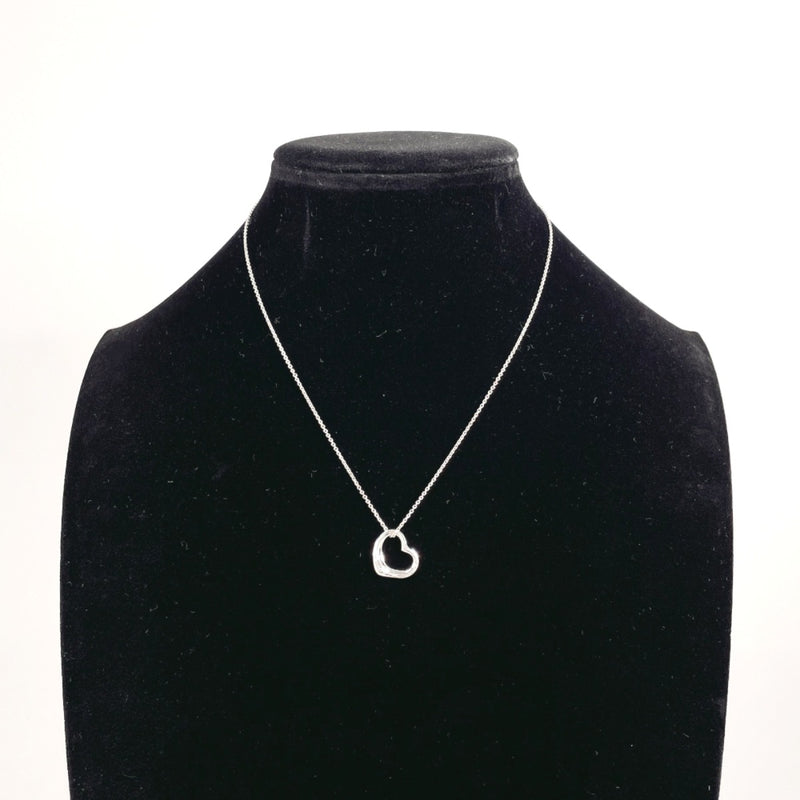 TIFFANY&Co. Necklace Open heart Elsa Peretti Silver925 Silver Women Second hand