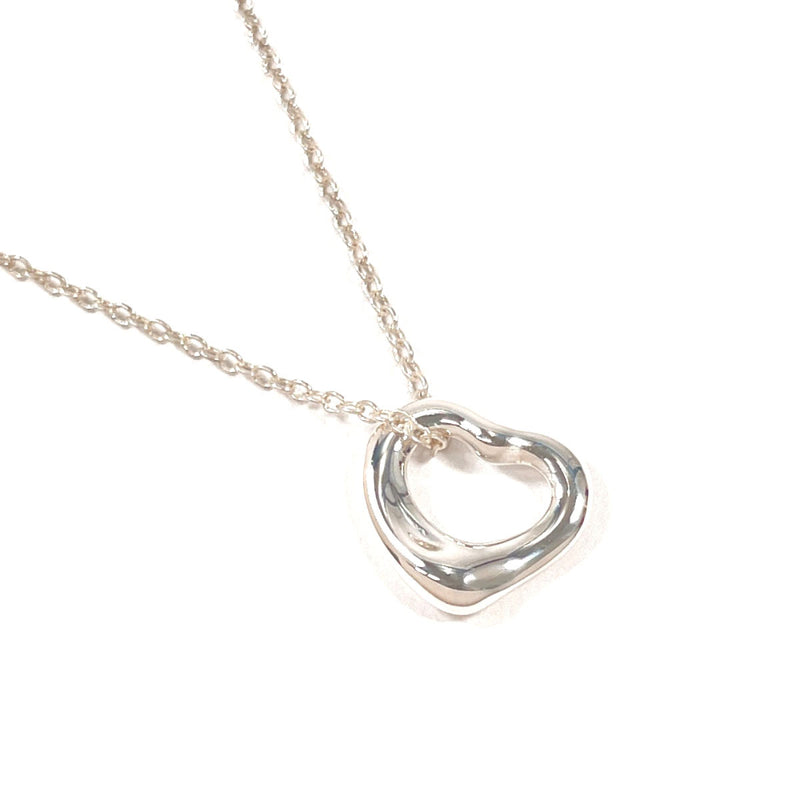 TIFFANY&Co. Necklace Open heart Elsa Peretti Silver925 Silver Women Second hand