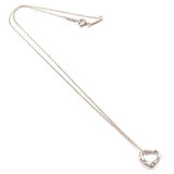 TIFFANY&Co. Necklace Open heart Elsa Peretti Silver925 Silver Women Second hand