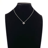 TIFFANY&Co. Necklace Open heart Elsa Peretti Silver925 Silver Women Second hand