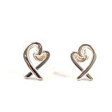 TIFFANY&Co. earring Loving heart Paloma Picasso Silver925 Silver Women Second hand