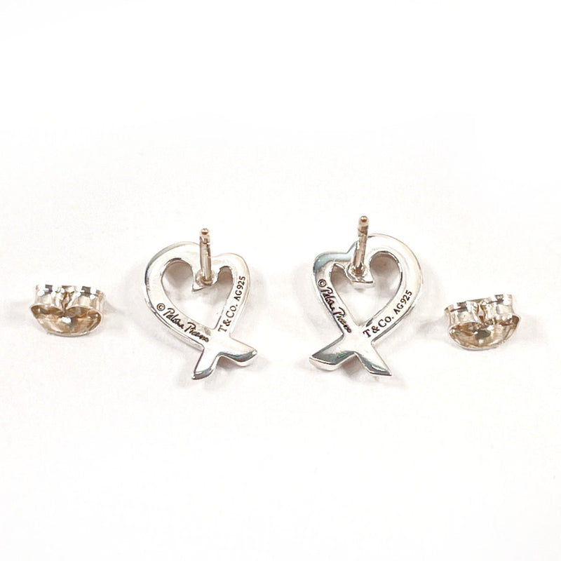 TIFFANY&Co. earring Loving heart Paloma Picasso Silver925 Silver Women Second hand
