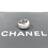 CHANEL Ring logo vintage Silver925 #US 6 1/4 Silver Women Second hand