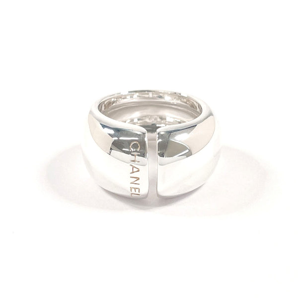 CHANEL Ring logo Silver925 #US 6 1/4 Silver Women Second hand
