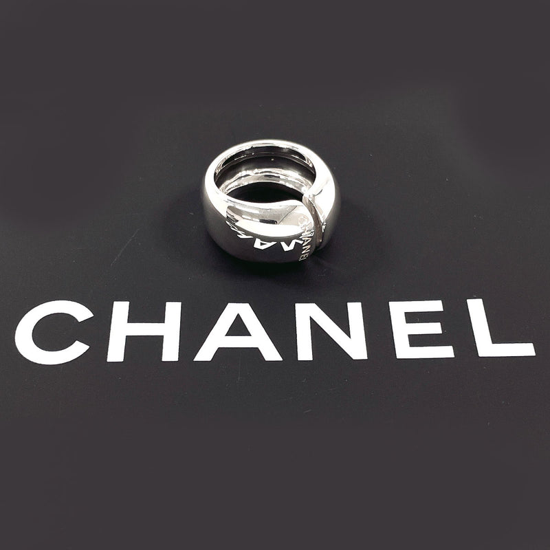 CHANEL Ring logo Silver925 #US 6 Silver Women Second hand