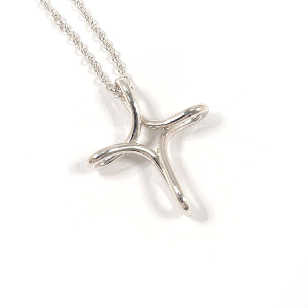 TIFFANY&Co. Necklace Infinity cross Elsa Peretti Silver925 Silver Women Second hand