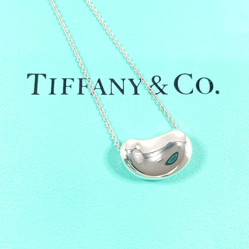 TIFFANY&Co. Necklace Bean Elsa Peretti Sterling Silver Silver Women Second hand