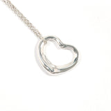 TIFFANY&Co. Necklace Open heart Elsa Peretti Silver925 Silver Women Second hand
