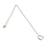 TIFFANY&Co. Necklace Open heart Elsa Peretti Silver925 Silver Women Second hand