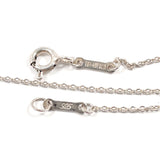 TIFFANY&Co. Necklace Open heart Elsa Peretti Silver925 Silver Women Second hand