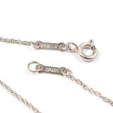 TIFFANY&Co. Necklace Open heart Elsa Peretti Silver925 Silver Women Second hand