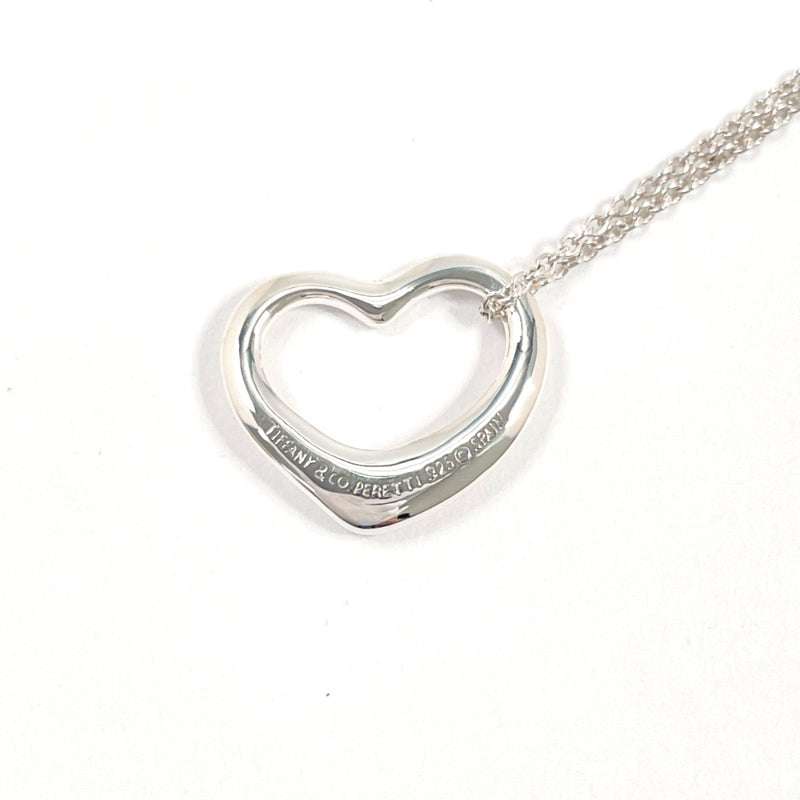 TIFFANY&Co. Necklace Open heart Elsa Peretti Silver925 Silver Women Second hand