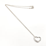 TIFFANY&Co. Necklace Open heart Elsa Peretti Silver925 Silver Women Second hand