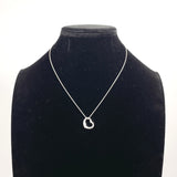 TIFFANY&Co. Necklace Open heart Elsa Peretti Silver925 Silver Women Second hand