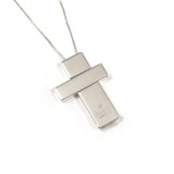 GUCCI Necklace Separate cross Silver925 Silver unisex Second hand