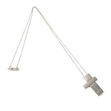 GUCCI Necklace Separate cross Silver925 Silver unisex Second hand