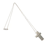 GUCCI Necklace Separate cross Silver925 Silver unisex Second hand