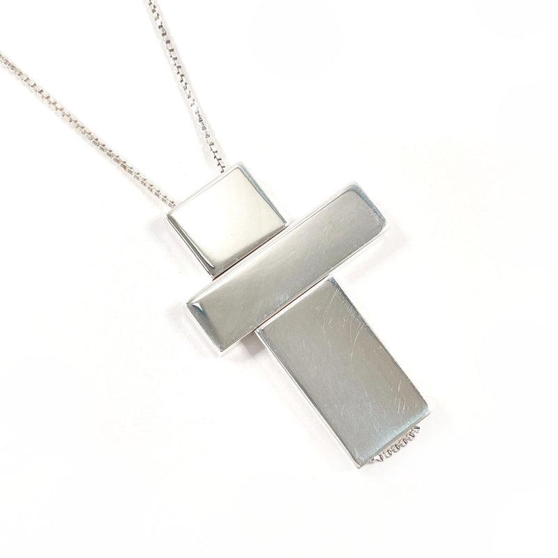 GUCCI Necklace Separate cross Silver925 Silver unisex Second hand