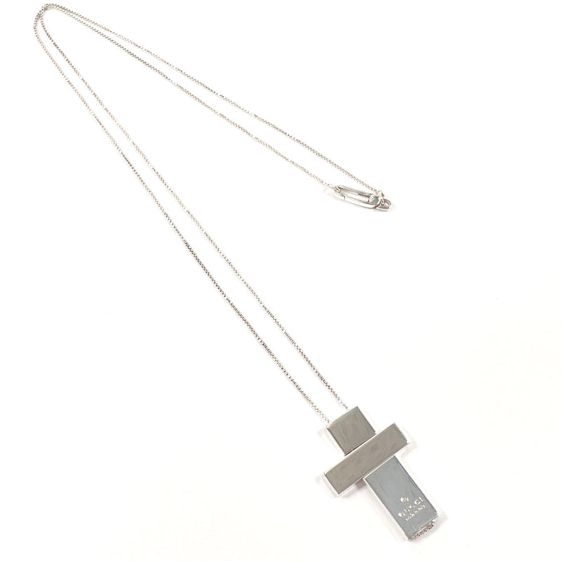 GUCCI Necklace Separate cross Silver925 Silver unisex Second hand
