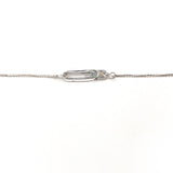 GUCCI Necklace Separate cross Silver925 Silver unisex Second hand