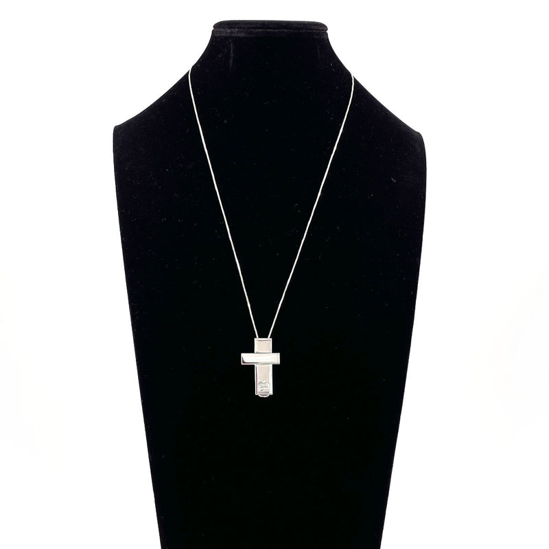 GUCCI Necklace Separate cross Silver925 Silver unisex Second hand