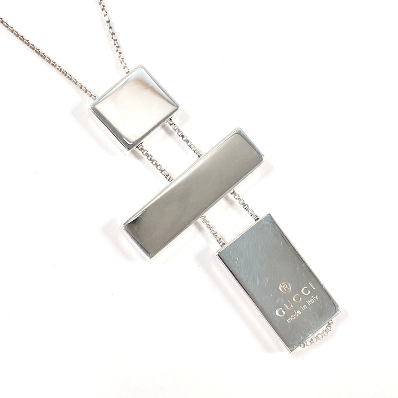 GUCCI Necklace Separate cross Silver925 Silver unisex Second hand