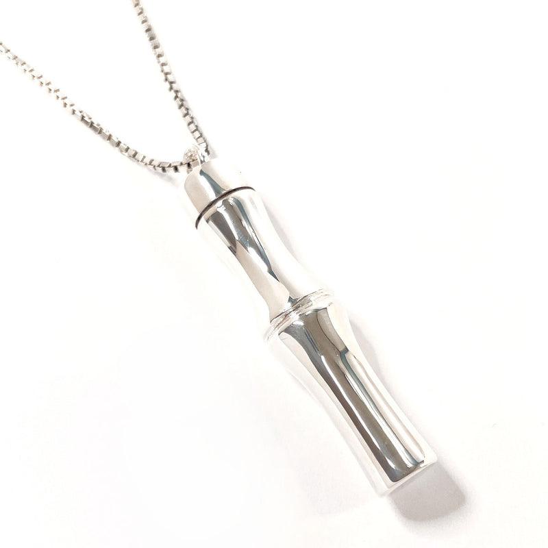GUCCI Necklace Bamboo Silver925 Silver unisex Second hand