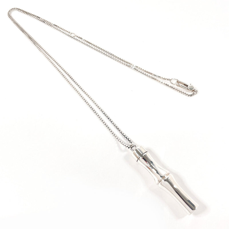 GUCCI Necklace Bamboo Silver925 Silver unisex Second hand