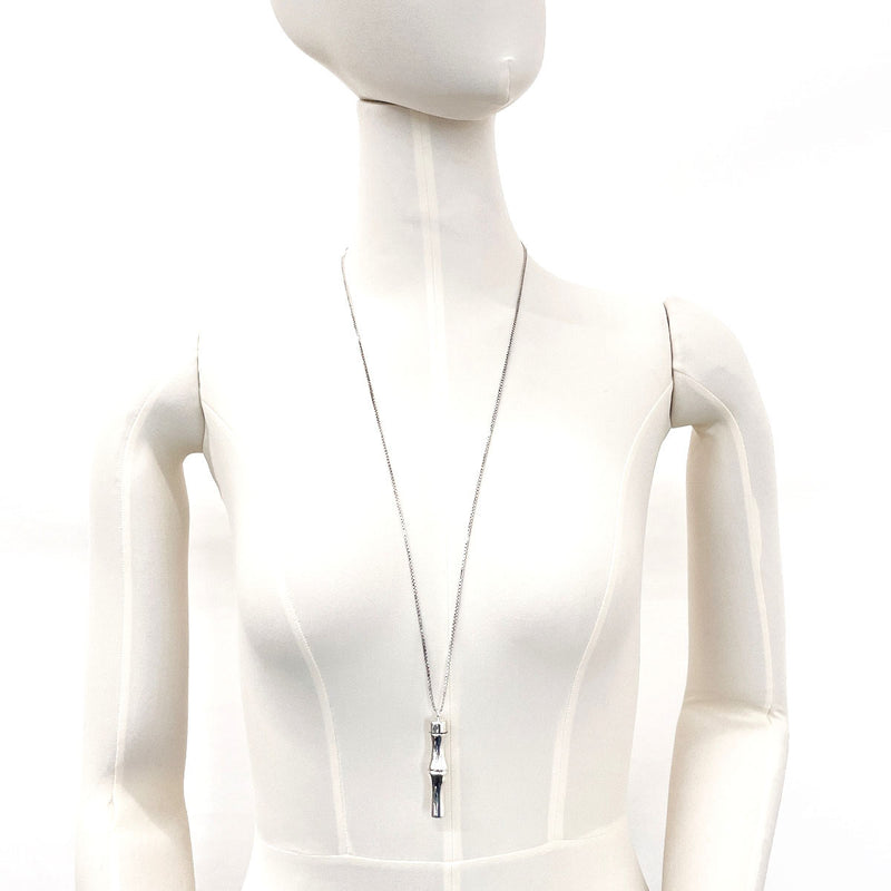 GUCCI Necklace Bamboo Silver925 Silver unisex Second hand