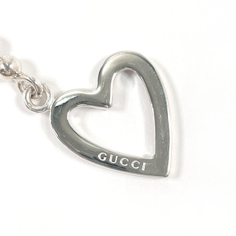 GUCCI bracelet Ball Chain Heart Silver925 Silver Women Second hand