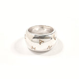 CHANEL Ring logo vintage Silver925 #US 6 1/4 Silver Women Second hand