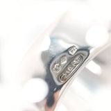 CHANEL Ring logo vintage Silver925 #US 6 1/4 Silver Women Second hand