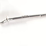CHANEL earring square clover vintage Silver925 Silver Women Second hand