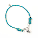 LOUIS VUITTON bracelet Q95866 Bracelet Lockit Silver925 blue blue C83319 unisex Second hand
