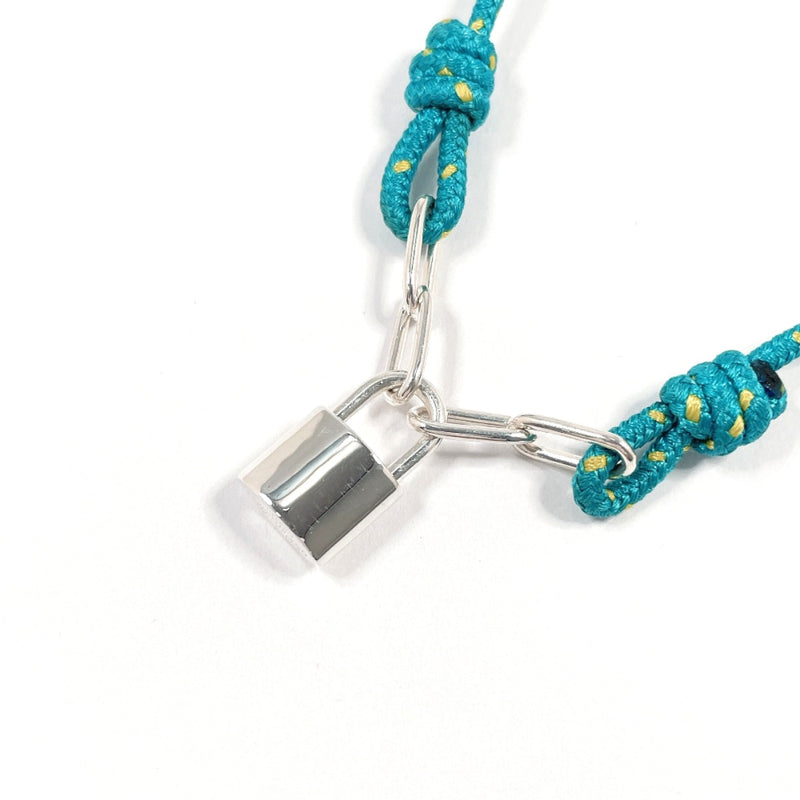 LOUIS VUITTON bracelet Q95866 Bracelet Lockit Silver925 blue blue C83319 unisex Second hand