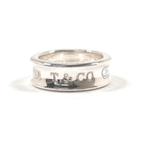 TIFFANY&Co. Ring 1837 Medium Silver925 #US 5 1/2 Silver Women Second hand