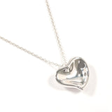 TIFFANY&Co. Necklace Curved heart Elsa Peretti Silver925 Silver Women Second hand