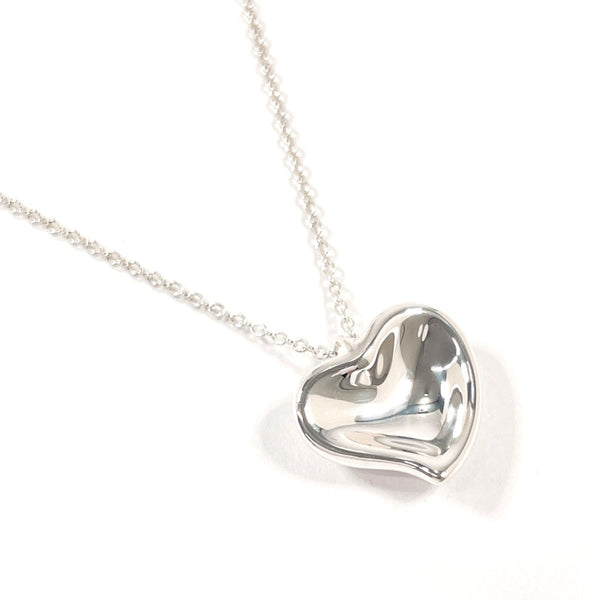 TIFFANY&Co. Necklace Curved heart Elsa Peretti Silver925 Silver Women Second hand
