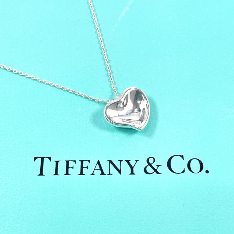 TIFFANY&Co. Necklace Curved heart Elsa Peretti Silver925 Silver Women Second hand