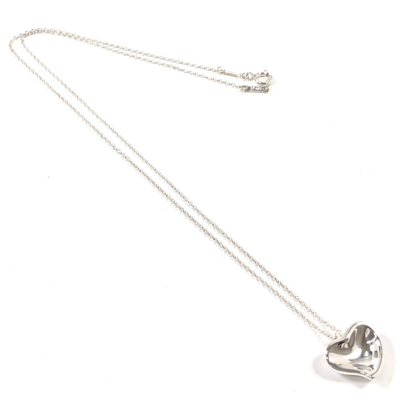 TIFFANY&Co. Necklace Curved heart Elsa Peretti Silver925 Silver Women Second hand