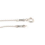 TIFFANY&Co. Necklace Curved heart Elsa Peretti Silver925 Silver Women Second hand