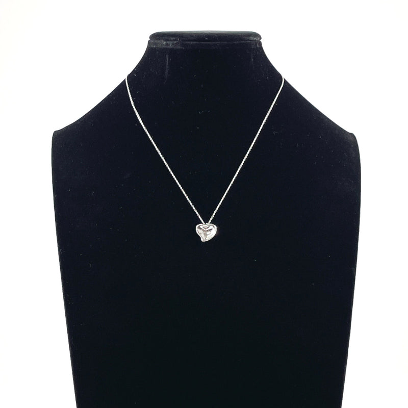 TIFFANY&Co. Necklace Curved heart Elsa Peretti Silver925 Silver Women Second hand