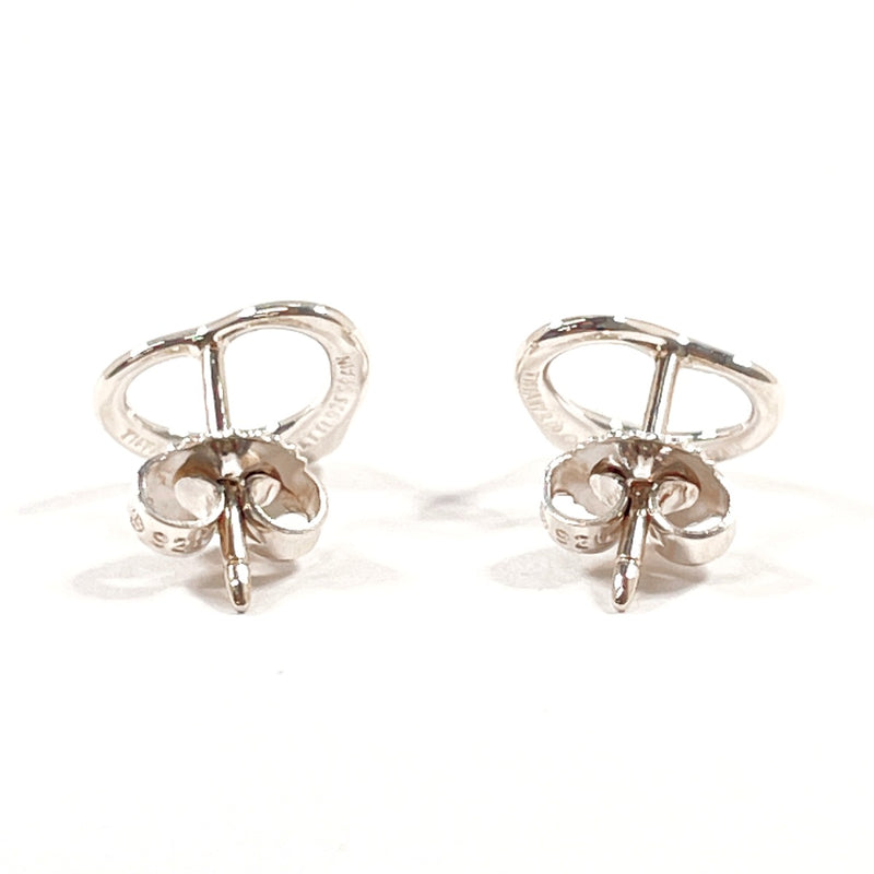 TIFFANY&Co. earring Open heart Elsa Peretti Silver925/14 white gold Silver Women Second hand