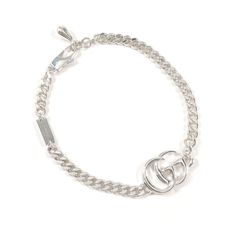 GUCCI bracelet Double G Chain Silver925 Silver unisex Second hand