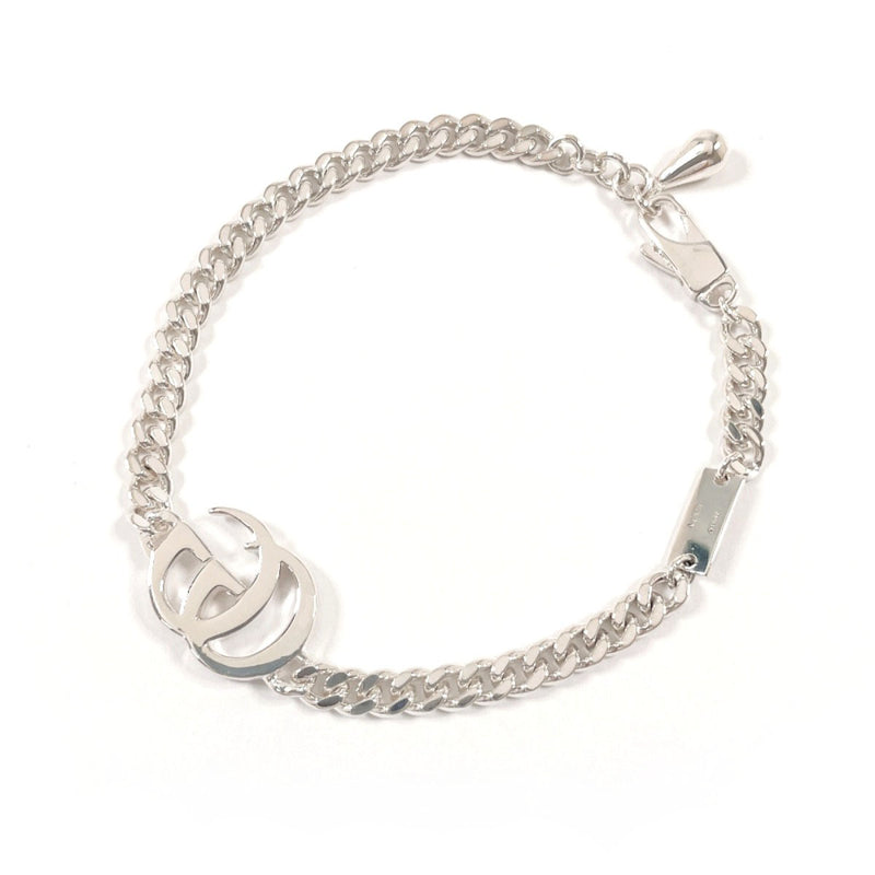 GUCCI bracelet Double G Chain Silver925 Silver unisex Second hand