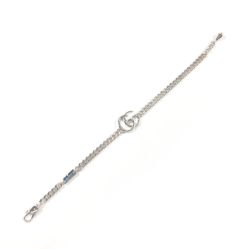 GUCCI bracelet Double G Chain Silver925 Silver unisex Second hand